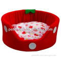 Round Sofa Strawberry Pet Bed